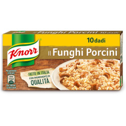 Dadi Knorr - Il Dado Funghi Porcini - 10 Dadi