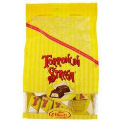 Torroncini Strega Alberti - Ricoperto Cioccolato Fondente - 150 gr