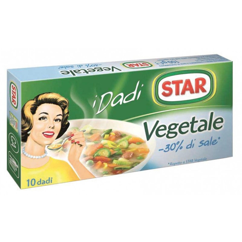 Dadi Star - Il Mio Dado Vegetale -30% Sale - 10 Dadi