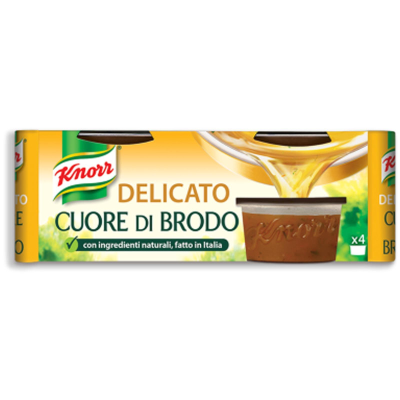 Cuore di Brodo Knorr - Delicato- 4 Pezzi