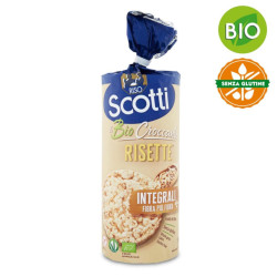 Gallette di Riso Integrali Biologiche - Scotti - Risette - 150 gr