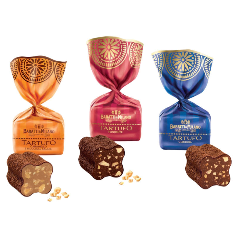 Cioccolatini Baratti & Milano - Tartufi Assortiti - 500 g