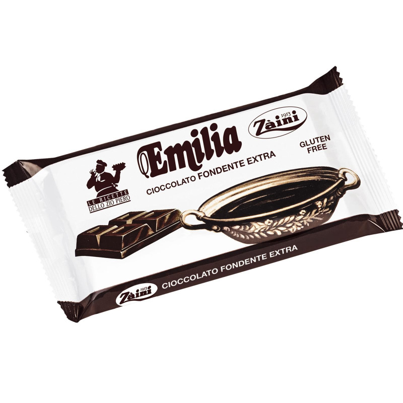 Tavoletta Cioccolato Fondente Extra - Emilia - Zaini - 400 gr