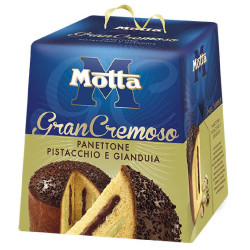 Panettone Motta - GranCremoso - Pistacchio e Gianduia - 800 g