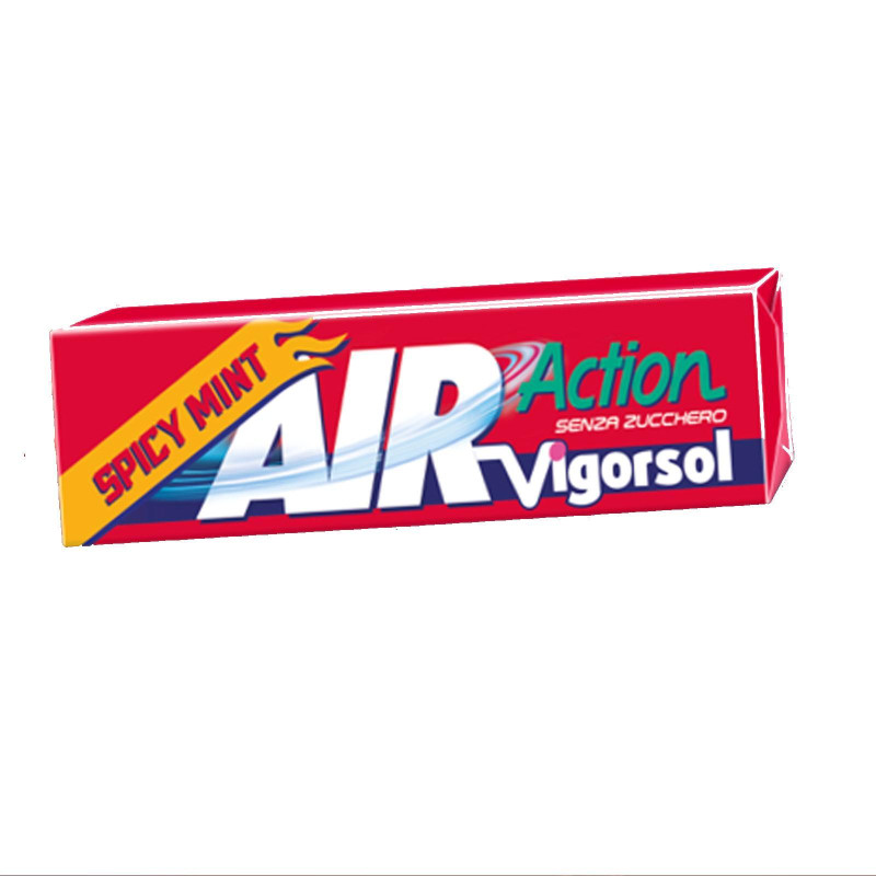 Gomme Da Masticare- Vigorsol Air Action - Spicy Mint Senza Zucchero - 1 Pacchetto