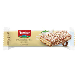 Biscotti Loacker Patisserie - Snack Coconut - Cocco - Expo 36 Pezzi...