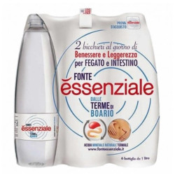 Acqua Essenziale - 6 Bottiglie da 1000 ml - 1 Litro