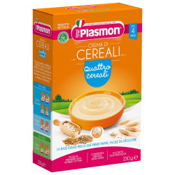 Crema di Cereali - Ai Quattro Cereali - Plasmon 230 gr