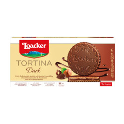 Biscotti Loacker Gran Pasticceria - La Tortina Dark Fondente 6...