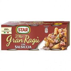 Sughi Star - Il Mio Gran Ragù Con Salsiccia - 3 Lattine da 100 gr