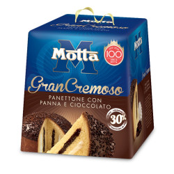 Panettone Motta - GranGoloso - Con Panna e Cioccolato - 750 gr