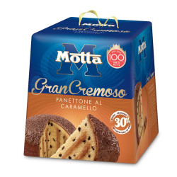 Panettone Motta - GranCaramello - Crema Caramello - 800 gr