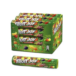 Espositore Caramelle Gommose Fruit Joy Maxi - Frutta - 12 x 125 g