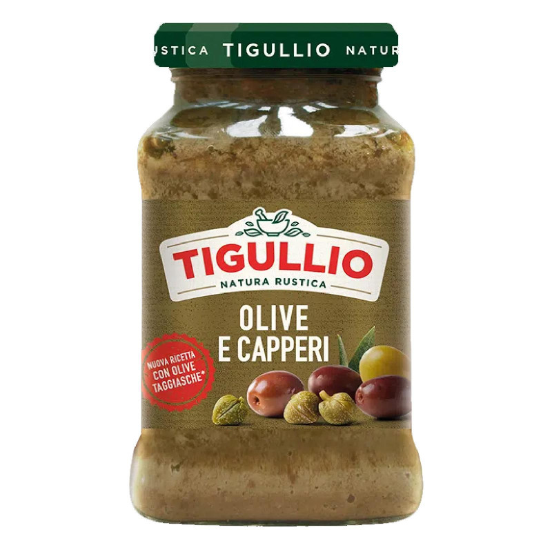 Sughi Star - Tigullio GranPesto - Olive e Capperi - Vasetto da 185 gr