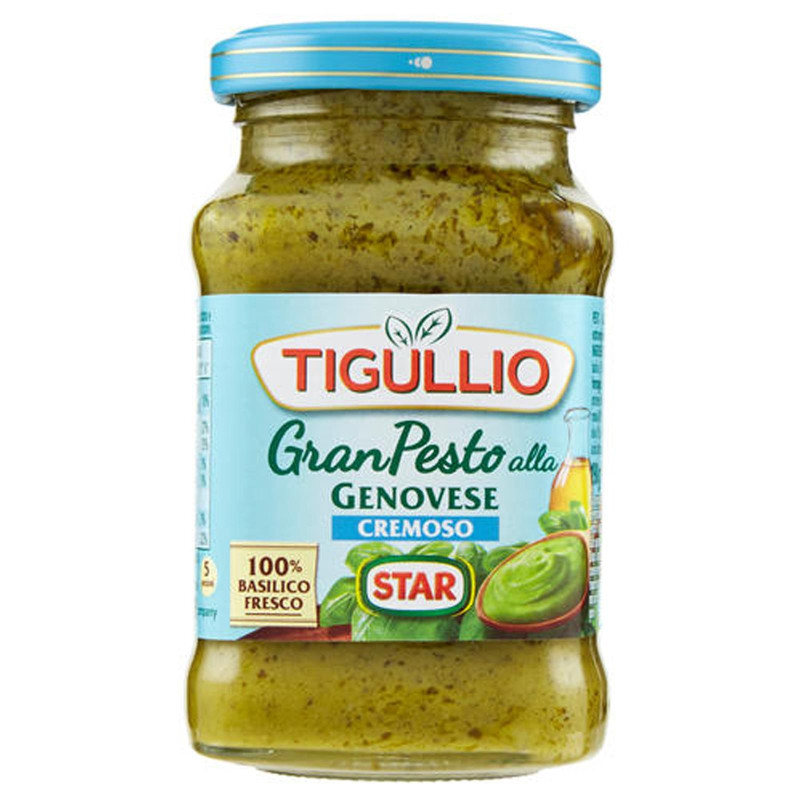 Sughi Star - Tigullio Gran Pesto alla Genovese Cremoso - Vasetto da 190 gr