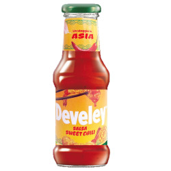 Salsa Piccante - Develey - Sweet Chili - Bottiglia Vetro - 250 ml