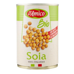 Soia Bio Lessata - Soia Italiana - D'Amico - Barattolo da 400 g