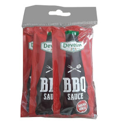 Salsa BBQ - Develey - Salsa Barbecue - Bustina da 6 x 20 ml