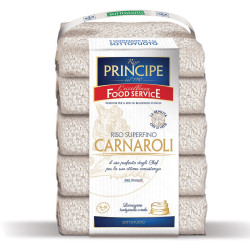 Riso Principe - Riso Carnaroli - Pacco 5 Pezzi da 1 Kg - Food Service