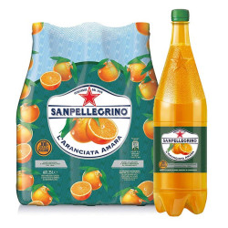 Aranciata SanPellegrino - L'Aranciata Amara - 6 Bottiglie da 1,25...