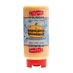 Salsa Burger - Colona - M'Burger - Bottiglia Top Down da 845 g