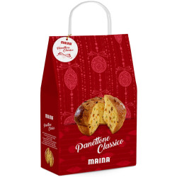 Panettone Maina Shopper - Linea Elite - Panettone Classico - 750 gr