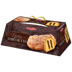 Dolce Tronchetto con Crema al Cioccolato - Dal Colle - 750 gr