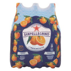 Aranciata SanPellegrino - L'Aranciata - 6 Bottiglie da 1,25 Litri