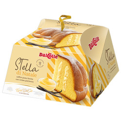 Stella di Natale con Crema Pasticcera - Dal Colle - 750 gr