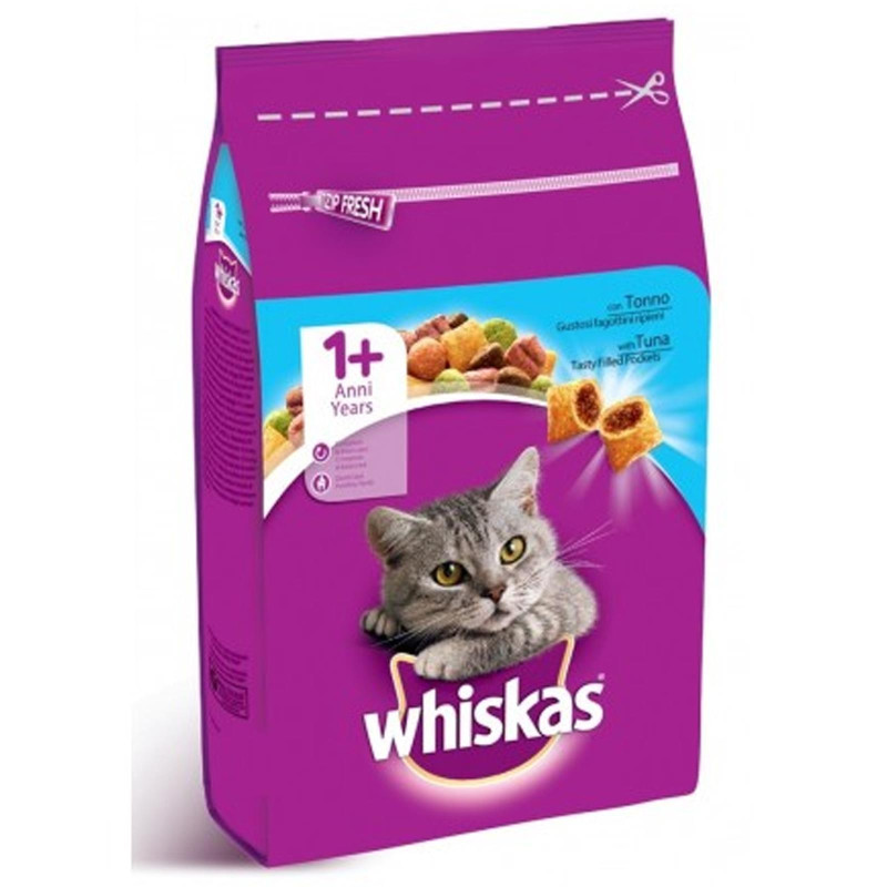 Crocchette per Gatti - Whiskas Croccantini 1+ -Tonno - 300 gr 