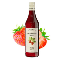 Sciroppo Odk - Gusto Strawberry - Fragola - Bottiglia Vetro - 750 ml