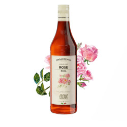 Sciroppo Odk - Gusto Rose - Rosa - Bottiglia Vetro - 750 ml