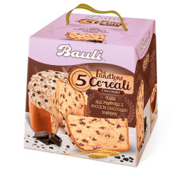 Panettone Bauli - Panettone ai 5 Cereali e Cioccolato - 600 gr