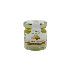 Crema Spalmabile Brezzo - Crema Mandorla - Vasetto Vetro - 20 x 38 g