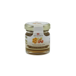 Crema Spalmabile Brezzo - Crema Nocciolata - Vasetto Vetro - 20 x 38 g