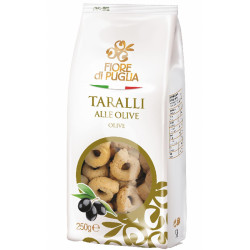 Taralli - Fiore di Puglia - Alle Olive - 250 gr