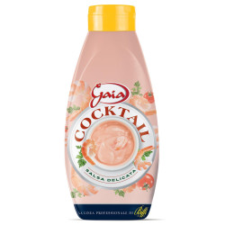 Salsa Cocktail - Gaia - Salsa Delicata - Bottiglia Squeeze 800 gr