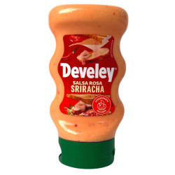 Salsa Rosa Sriracha - Develey - Bottiglia Squeeze - 6 x 250 ml