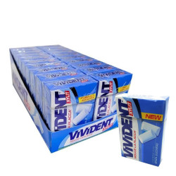 Gomme Da Masticare - Vivident Xylit Blu - 20 ASTUCCI 30 gr