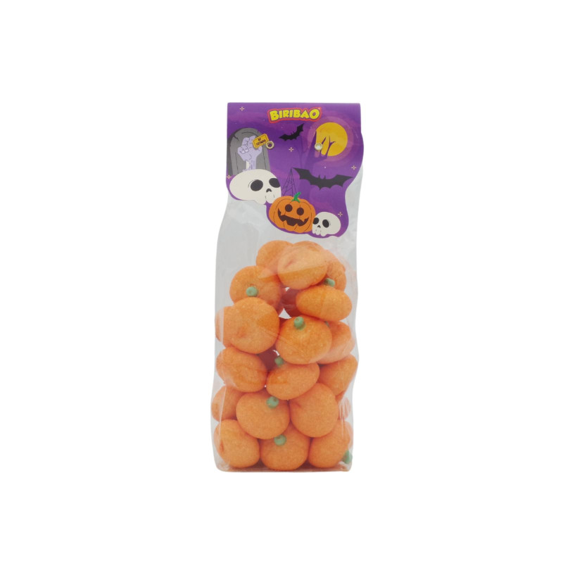 Marshmallow Biribao - Zucca - Zucche Halloween Arancione - 180 g