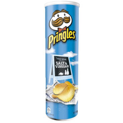 Tubo Patatine Pringles - Gusto Salt & Vinegar - Sale e Aceto - 175gr