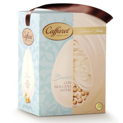 Uovo Cioccolato Bianco con Nocciole - Caffarel - Delizie D'Italia -...