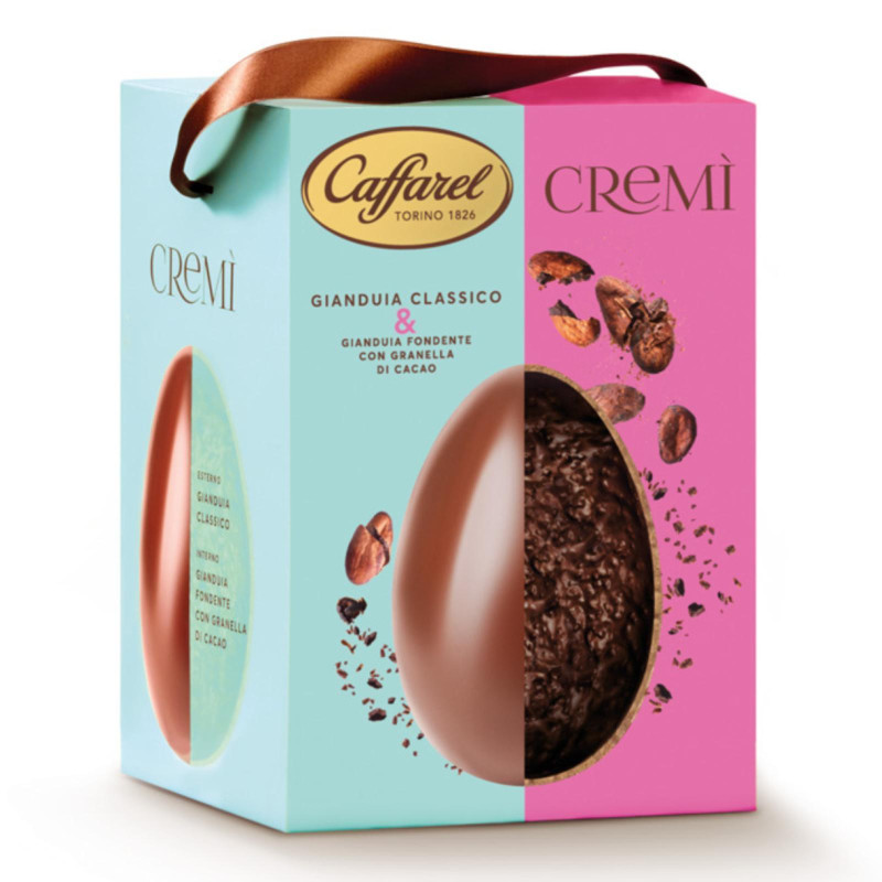 Uovo Gianduia Classico - Granella di cacao  - Caffarel - Cremì - 380 g