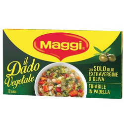 Dadi Maggi - Il Dado Vegetale - 10 Dadi