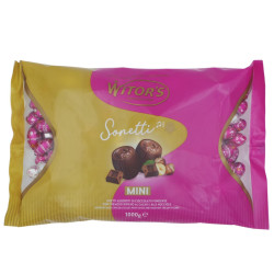 Mini Ovetti Cioccolato Fondente - Witor's - Con Ripieno Nocciola -...