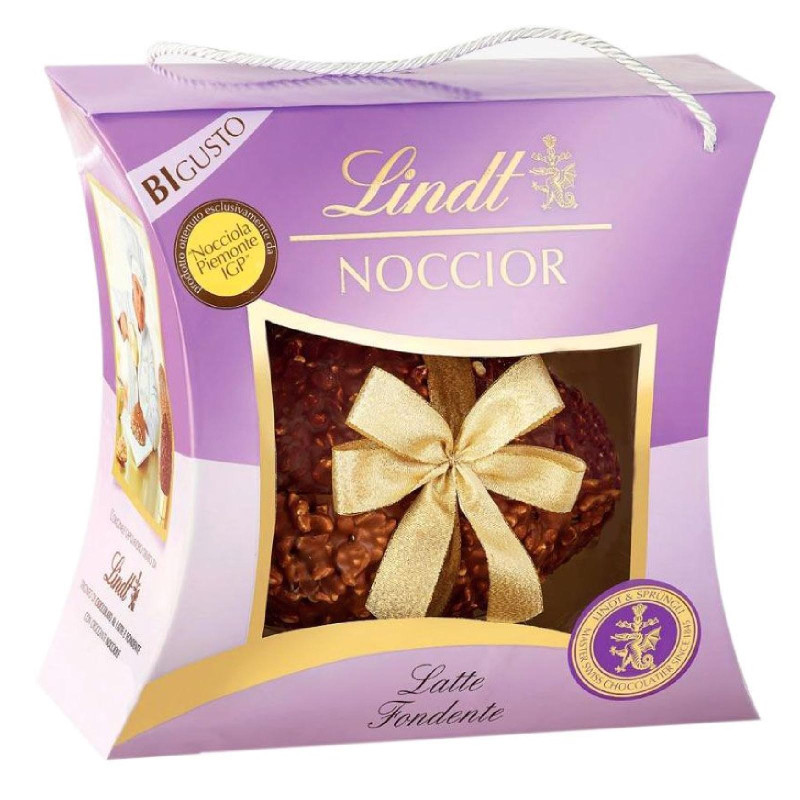 Uovo di Cioccolato - Lindt - Noccior - Latte e Fondente - 610 g