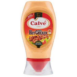 Salsa Hot Chicken Calvè'- Bottiglia Squeeze - 250 ml