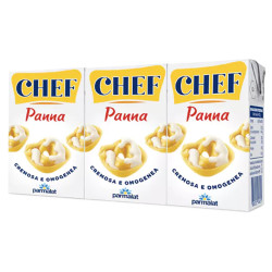 Panna da Cucina - Parmalat - Panna Chef 3 x 125 ml