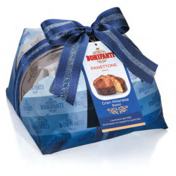 Panettone Bonifanti - Gran Milanese Basso - Incartato a Mano - 1 Kg