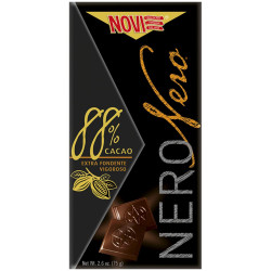 Tavoletta Cioccolato - Novi - Fondente NeroNero 88% Cacao - 100 gr